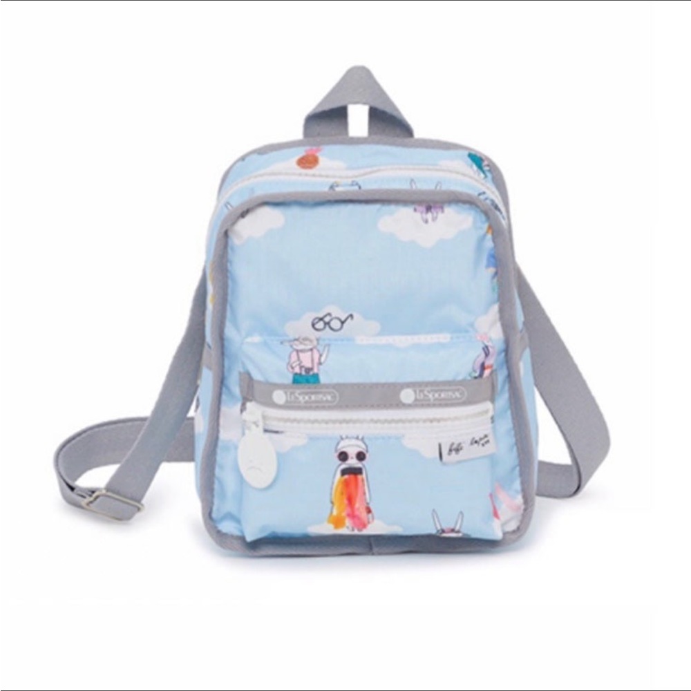 FIFI LAPIN🐰 x LeSPORTSAC 3-Way Mini Backpack Crossbody Tote Pouch